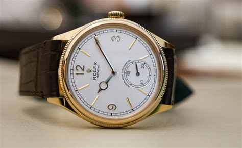 rolex leren band